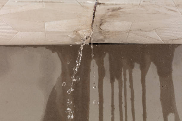Professional Burst Pipe Cleanup technician working in Mason, OH